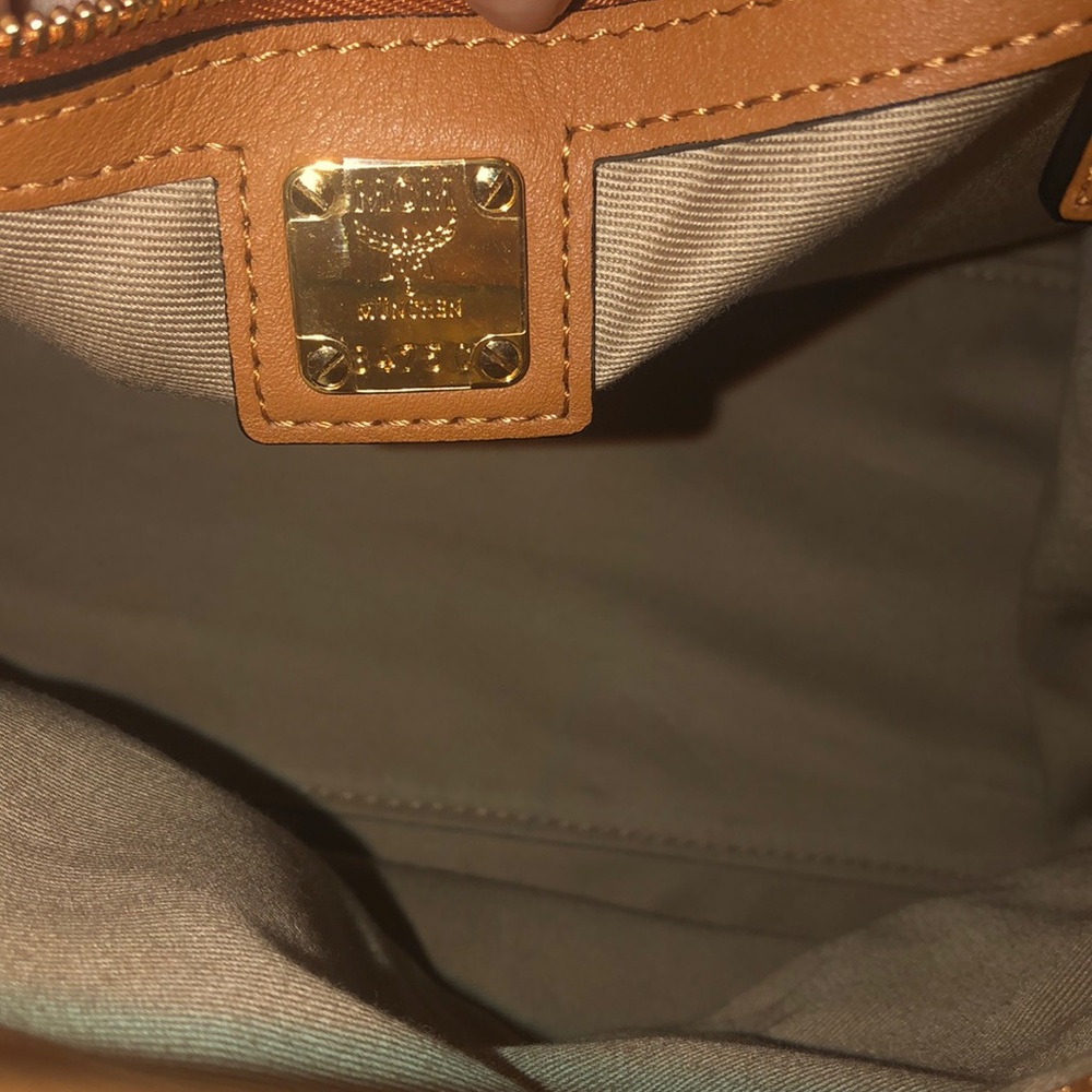 Authentic MCM visetos tote - Picture 9 of 12